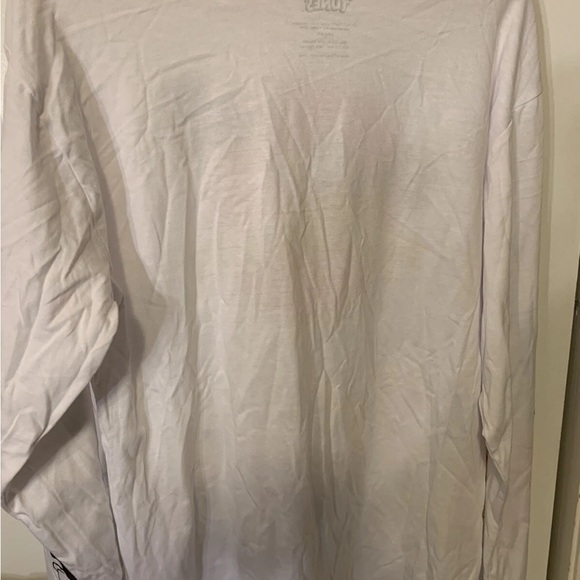 Warner Bros. Looney Tunes mens Sz L White Graphic‎ Tee - Picture 12 of 12